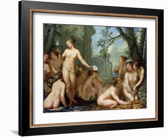 Diana and Callisto, 17th Century-Pietro Liberi-Framed Giclee Print