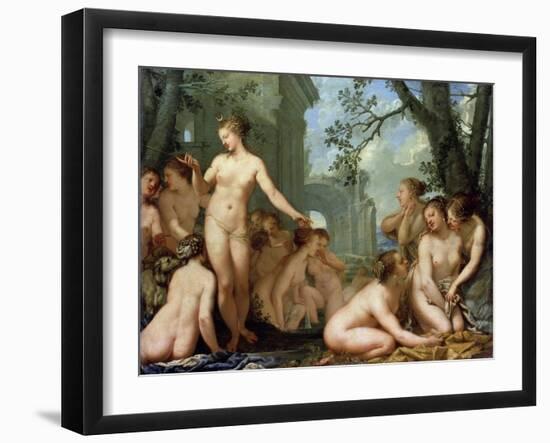 Diana and Callisto, 17th Century-Pietro Liberi-Framed Giclee Print