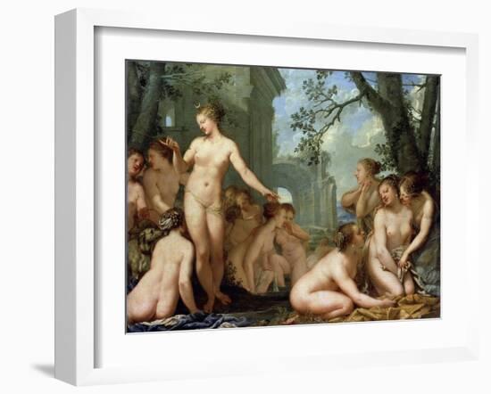 Diana and Callisto, 17th Century-Pietro Liberi-Framed Giclee Print