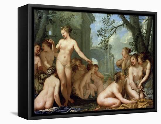 Diana and Callisto, 17th Century-Pietro Liberi-Framed Premier Image Canvas