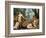 Diana and Callisto, 17th Century-Pietro Liberi-Framed Premium Giclee Print