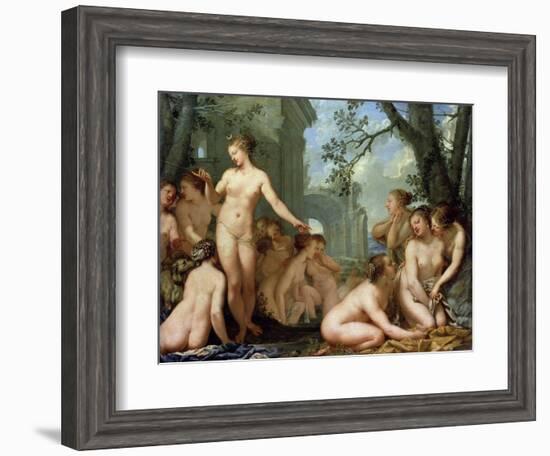 Diana and Callisto, 17th Century-Pietro Liberi-Framed Giclee Print