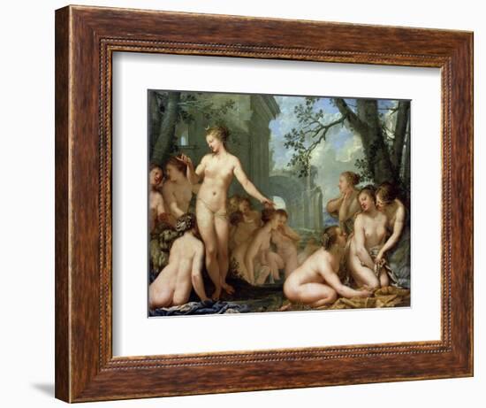 Diana and Callisto, 17th Century-Pietro Liberi-Framed Giclee Print