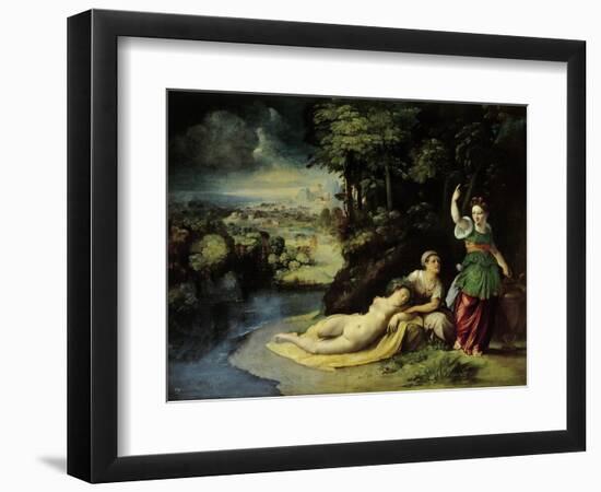 Diana and Callisto, Circa 1528-Dosso Dossi-Framed Giclee Print