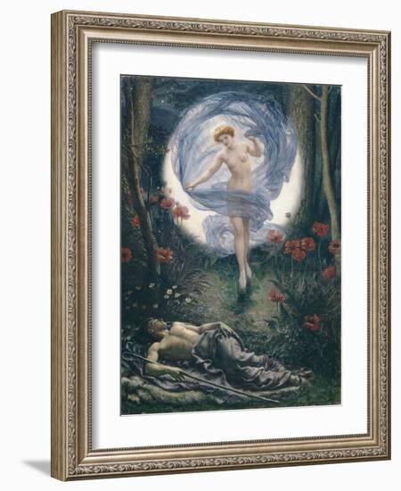 Diana and Endymion, 1901 (Oil on Canvas)-Edward John Poynter-Framed Giclee Print