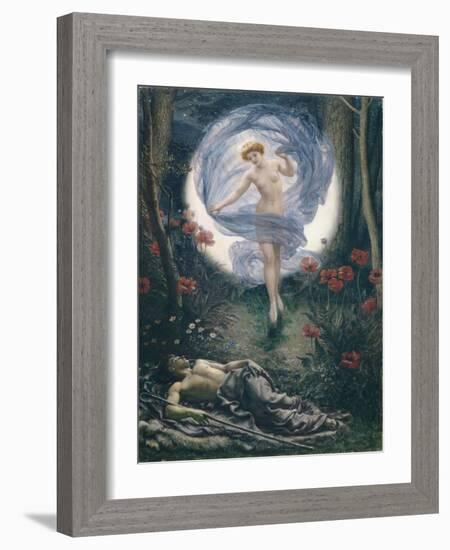 Diana and Endymion, 1901 (Oil on Canvas)-Edward John Poynter-Framed Giclee Print