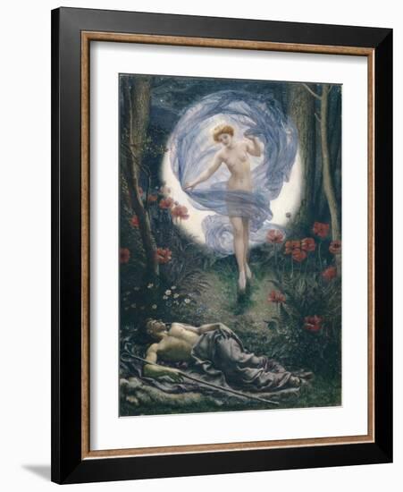 Diana and Endymion, 1901 (Oil on Canvas)-Edward John Poynter-Framed Giclee Print