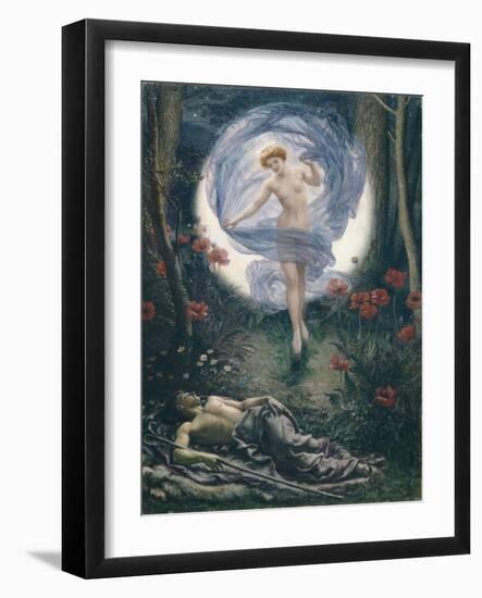 Diana and Endymion, 1901 (Oil on Canvas)-Edward John Poynter-Framed Giclee Print