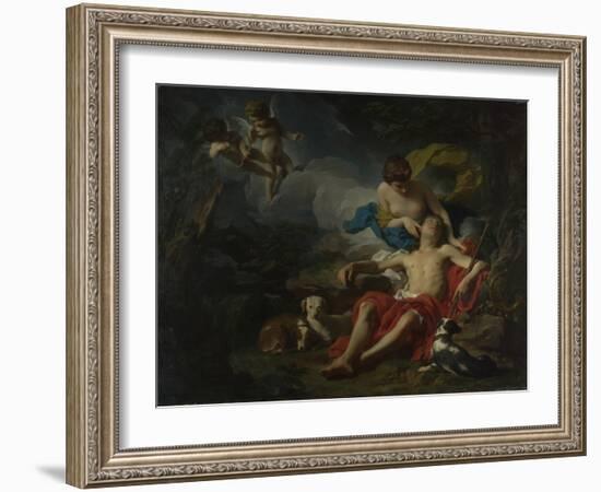 Diana and Endymion, C.1745 (Oil on Canvas)-Pierre Subleyras-Framed Giclee Print