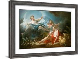 Diana and Endymion, c.1753-56-Jean-Honore Fragonard-Framed Giclee Print