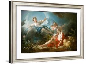 Diana and Endymion, c.1753-56-Jean-Honore Fragonard-Framed Giclee Print