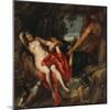 Diana and Endymion Surprised by a Satyr-Sir Anthony Van Dyck-Mounted Giclee Print