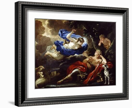 Diana and Endymion-Luca Giordano-Framed Giclee Print