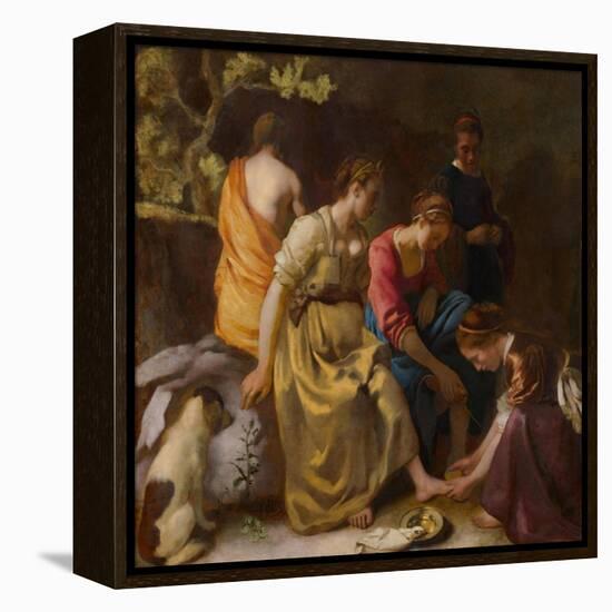 Diana and her Companions, c.1655-56-Johannes Vermeer-Framed Premier Image Canvas