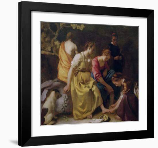 Diana and her Companions-Johannes Vermeer-Framed Giclee Print