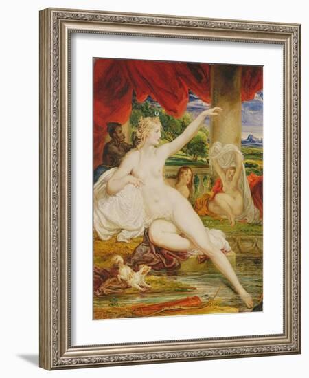 Diana at the Bath, 1830-James Ward-Framed Giclee Print