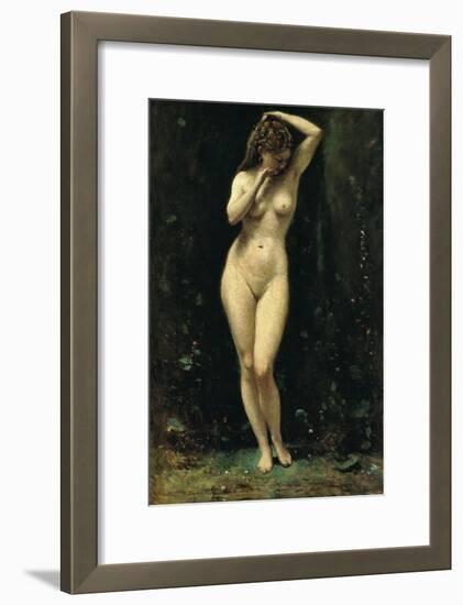 Diana Bathing (The Fountain)-Jean-Baptiste-Camille Corot-Framed Giclee Print