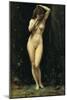 Diana Bathing (The Fountain)-Jean-Baptiste-Camille Corot-Mounted Giclee Print