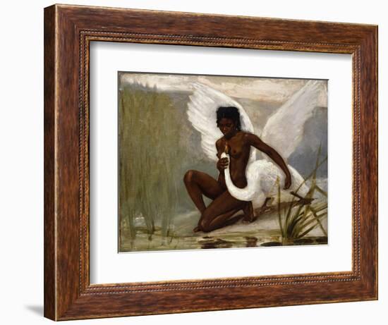 Diana Bathing-Jacques Fernand Hymbert-Framed Giclee Print