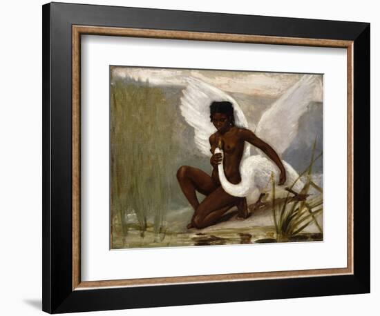 Diana Bathing-Jacques Fernand Hymbert-Framed Giclee Print