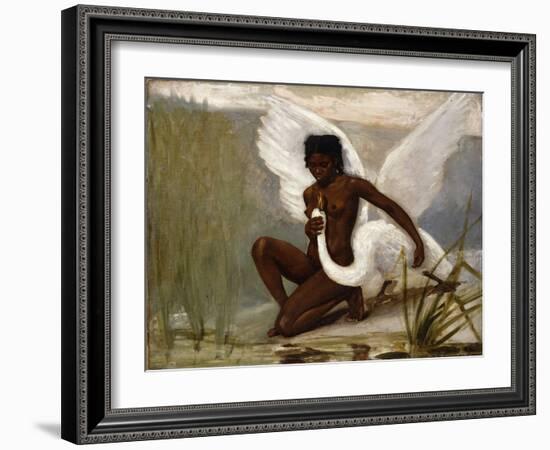 Diana Bathing-Jacques Fernand Hymbert-Framed Giclee Print