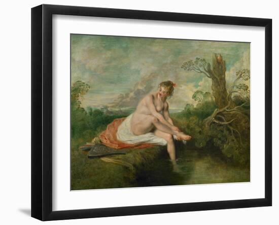 Diana Bathing-Jean Antoine Watteau-Framed Giclee Print