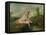 Diana Bathing-Jean Antoine Watteau-Framed Premier Image Canvas