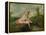 Diana Bathing-Jean Antoine Watteau-Framed Premier Image Canvas