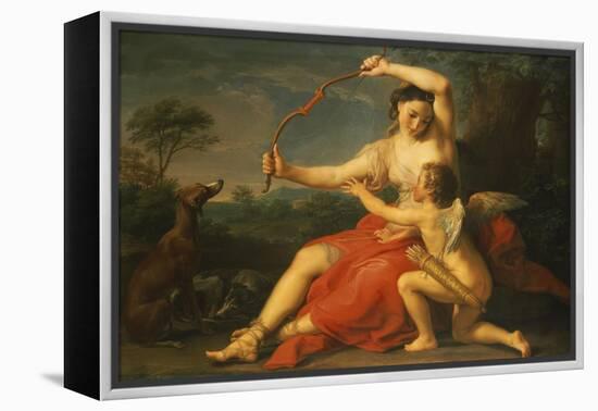 Diana Breaking Cupid's Bow, 1761-Pompeo Batoni-Framed Premier Image Canvas