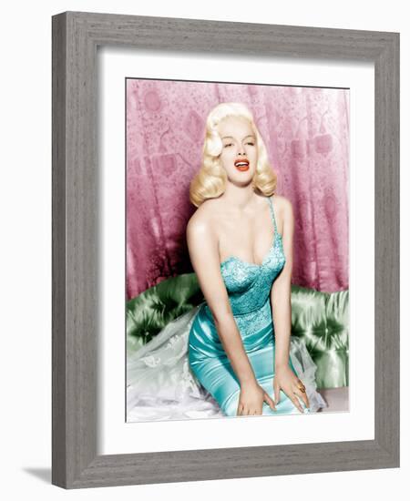 Diana Dors, ca. mid-1950s-null-Framed Photo