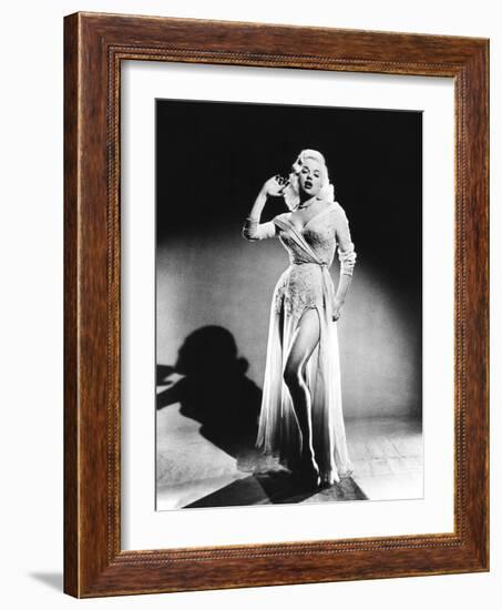 Diana Dors, Ca. Mid-1950s-null-Framed Photo