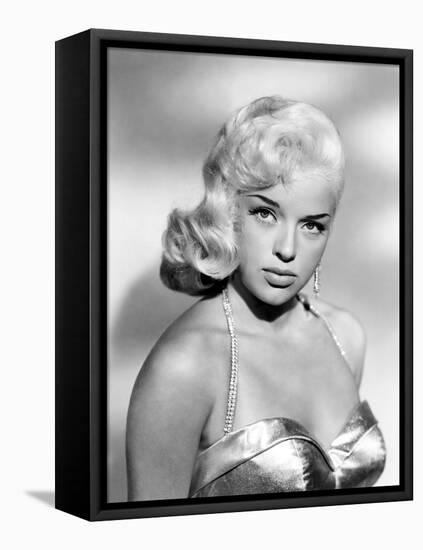 Diana Dors, Universal Pictures Portrait, ca. 1957-null-Framed Stretched Canvas