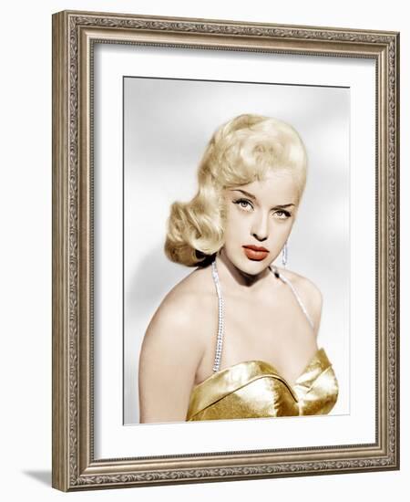 Diana Dors, Universal Pictures portrait, ca. 1957-null-Framed Photo