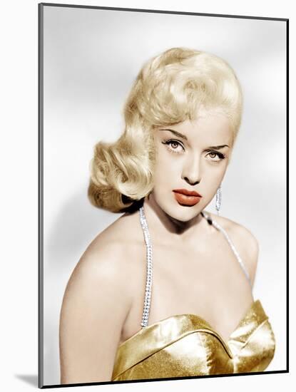 Diana Dors, Universal Pictures portrait, ca. 1957-null-Mounted Photo