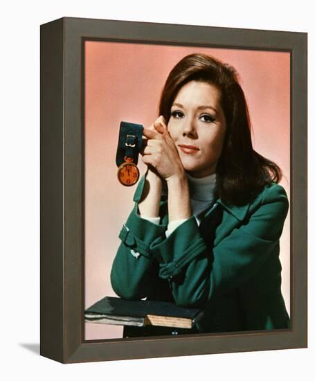 Diana Rigg - The Avengers-null-Framed Stretched Canvas