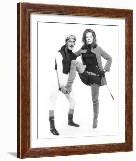 Diana Rigg - The Avengers-null-Framed Photo