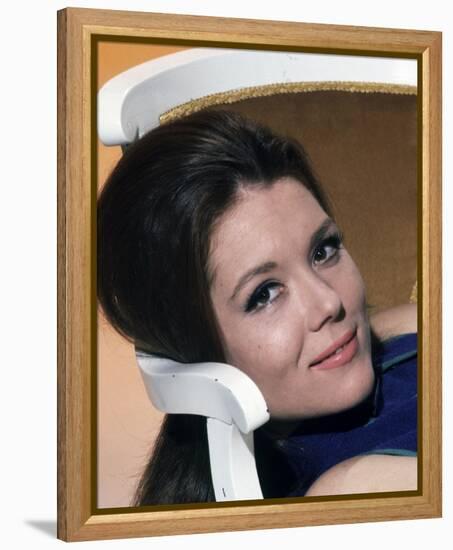 Diana Rigg - The Avengers-null-Framed Stretched Canvas