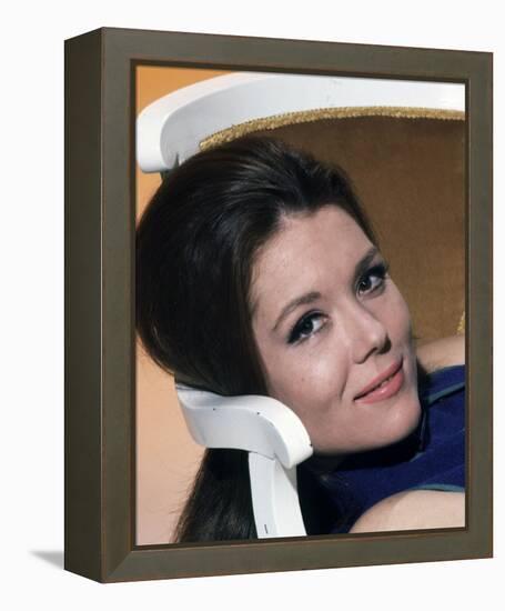 Diana Rigg - The Avengers-null-Framed Stretched Canvas