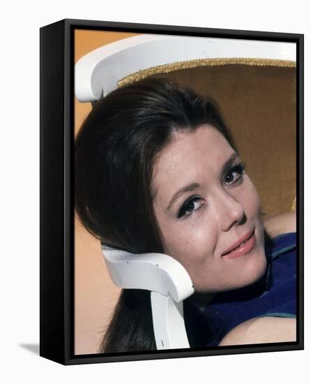 Diana Rigg - The Avengers-null-Framed Stretched Canvas