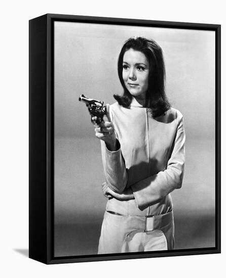 Diana Rigg - The Avengers-null-Framed Stretched Canvas