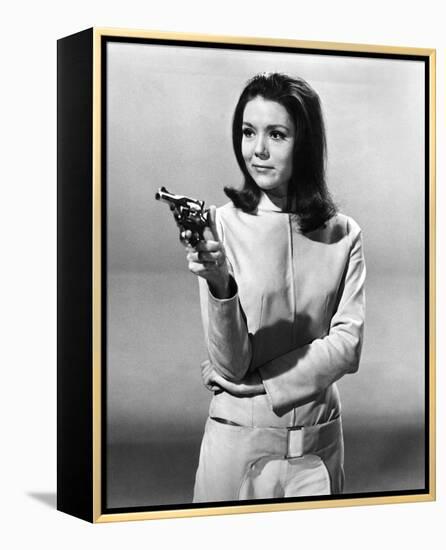 Diana Rigg - The Avengers-null-Framed Stretched Canvas