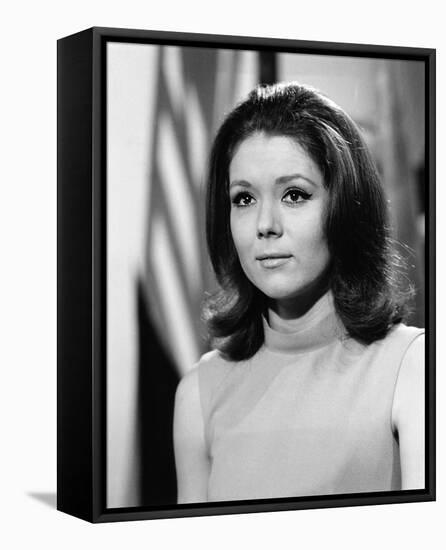 Diana Rigg - The Avengers-null-Framed Stretched Canvas