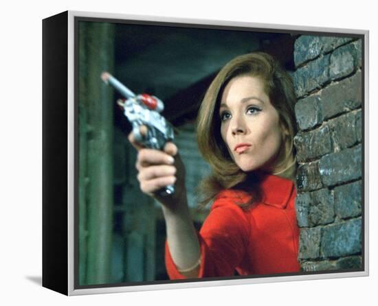 Diana Rigg - The Avengers-null-Framed Stretched Canvas