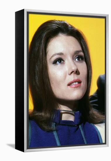 Diana Rigg - The Avengers-null-Framed Stretched Canvas