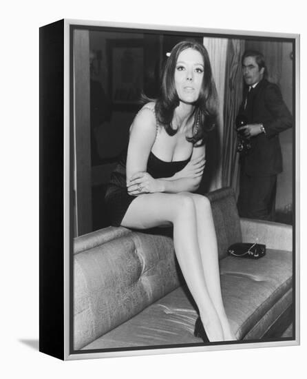 Diana Rigg-null-Framed Stretched Canvas