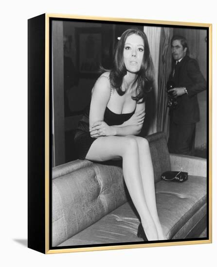 Diana Rigg-null-Framed Stretched Canvas