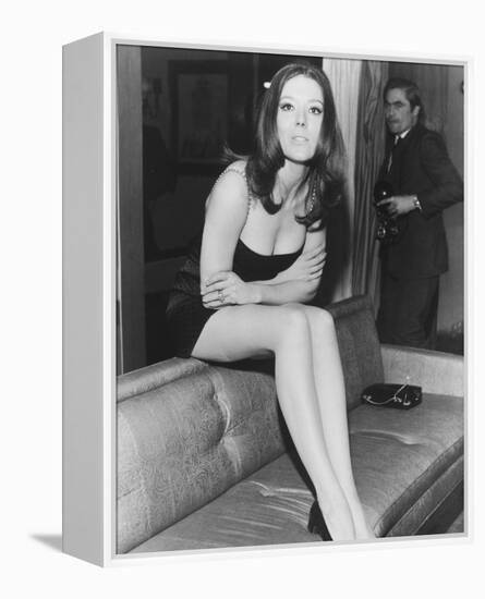 Diana Rigg-null-Framed Stretched Canvas