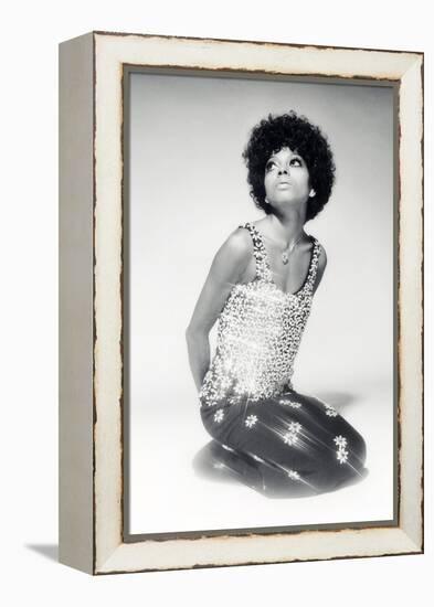 Diana Ross-null-Framed Stretched Canvas