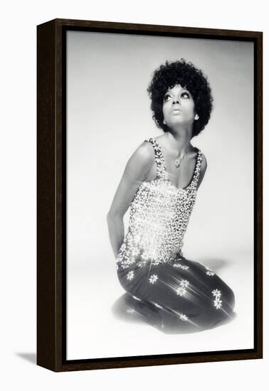 Diana Ross-null-Framed Stretched Canvas