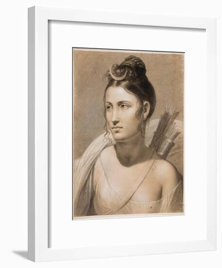 Diana, Second Half of the 18th C-Joseph-François Ducq-Framed Giclee Print